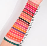 Delineador de labios de tubo negro de 21 colores