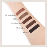 5-color Double-ended Waterproof Eyebrow Tint