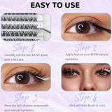 120 DIY Cluster Eyelashes Kit