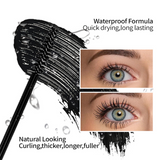 Waterproof Smudge-proof Mascara, Lengthening Volumizing Curling Long Lasting Eye Makeup
