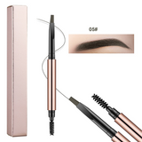 8 Color Waterproof And Sweat Proof Double Headed Eyebrow Pencil