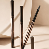 2 Colors Natural Long-lasting Waterproof & Sweatproof Stereo Eyebrow Pencil