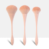 4 colors single large powder/blush brush