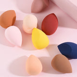 12-color Slanted Makeup Sponge/Puff