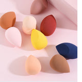 12-color Teardrop-shaped Makeup Sponge/Puff