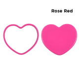 6 Color Mini Heart-shaped Mirrors