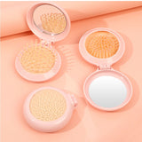 2-in-1 Folding Airbag Comb And Mirror