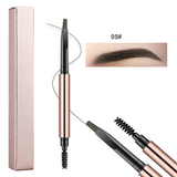 8 Color Waterproof And Sweat Proof Double Headed Eyebrow Pencil