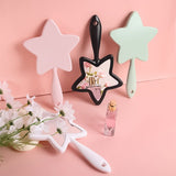 4 Color Star-shaped Handheld Mirror