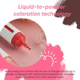 4-color Press-on Matte Liquid Blush
