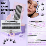 120 DIY Cluster Eyelashes Kit