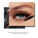 Waterproof Smudge-proof Mascara, Lengthening Volumizing Curling Long Lasting Eye Makeup