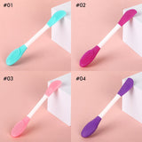 4 Colors Silicone Film Conditioning Wand Soft Head Massage Brush