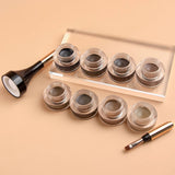 8-Color Waterproof Eyebrow Dye Cream