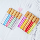 10-Color Lip Care Vegan Fruit Moisturizing Lip Oil
