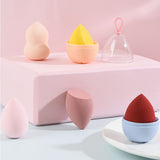 12-color Slanted Makeup Sponge/Puff