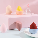 12-color Slanted Makeup Sponge/Puff