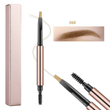 8 Color Waterproof And Sweat Proof Double Headed Eyebrow Pencil