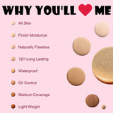 6 Colors Moisturizing Concealer Air Cushion BB Liquid Foundation