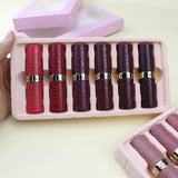 6-Piece Set Nude Matte Lipstick