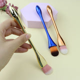 6 colors single foundation brush/facial mask brush