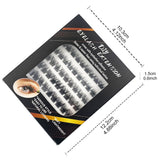 DIY eyelash set curly ultra soft single cluster eyelashes