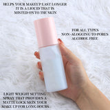 16 hours long lasting matte setting spray