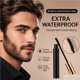 Mens Black Beard Dye Cream, Fast Acting Beard Color For Men