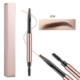 8 Color Waterproof And Sweat Proof Double Headed Eyebrow Pencil