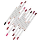 25 Colors Of Matte Waterproof Lip Liner With Sharpener