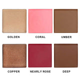 6-color Highlighter/Blush/Concealer/Cream Set