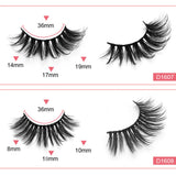 1 Pair Of High Imitation Mink Hair False Eyelashes