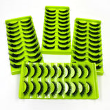 10 Pairs Of 5d Chemical Fiber Eyelashes Fluffy And Messy