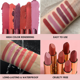 12 Color Velvet Non Stick Cup Matte Lipstick