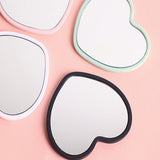 6 Color Mini Heart-shaped Mirrors