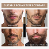 Mens Black Beard Dye Cream, Fast Acting Beard Color For Men