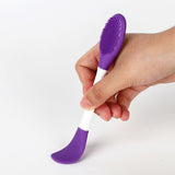 4 Colors Silicone Film Conditioning Wand Soft Head Massage Brush