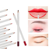 25 Colors Of Matte Waterproof Lip Liner With Sharpener