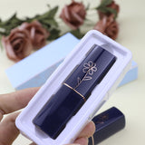 6 Colors Gold Foil Small Flower Color Changing Moisturizing Lipstick