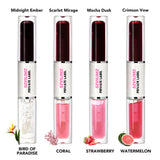 4-color 2-in-1 Peel-off Lip Gloss & Clear Lip Oil