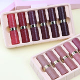 6-Piece Set Nude Matte Lipstick