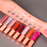 8 Colors Fruity Water Glass Lip Gloss