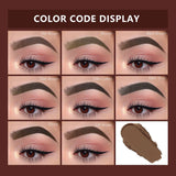 8-Color Waterproof Eyebrow Dye Cream