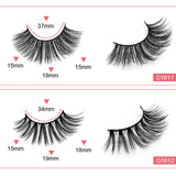 1 Pair Of High Imitation Mink Hair False Eyelashes