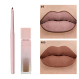 16 colors Matte Lip Kit Lipstick & Lip Liner