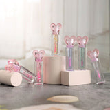 6 Colors Temperature-changing Lip Oil With Glitter