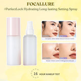 16 hours long lasting matte setting spray