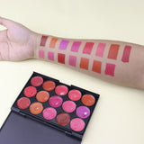 15 Color Lipstick Palette