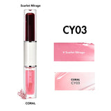 4-color 2-in-1 Peel-off Lip Gloss & Clear Lip Oil