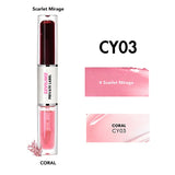 4-color 2-in-1 Peel-off Lip Gloss & Clear Lip Oil